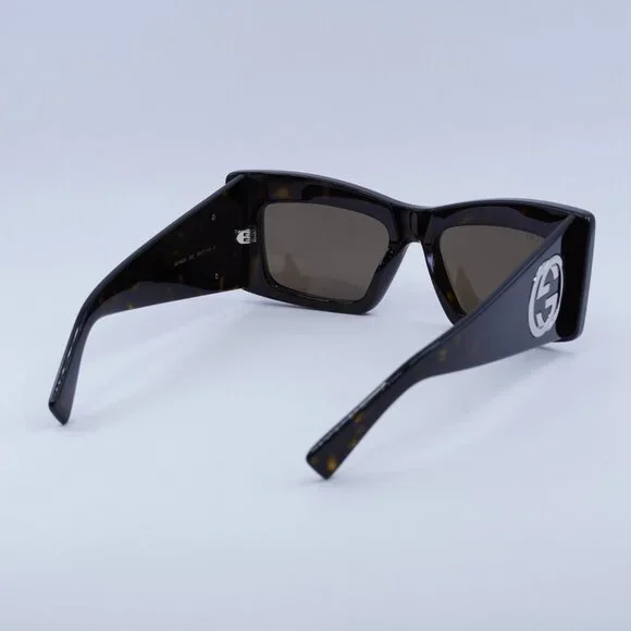 🕶️ New Gucci GG1842S 002 Sunglasses - Havana Frame, Brown Lenses
